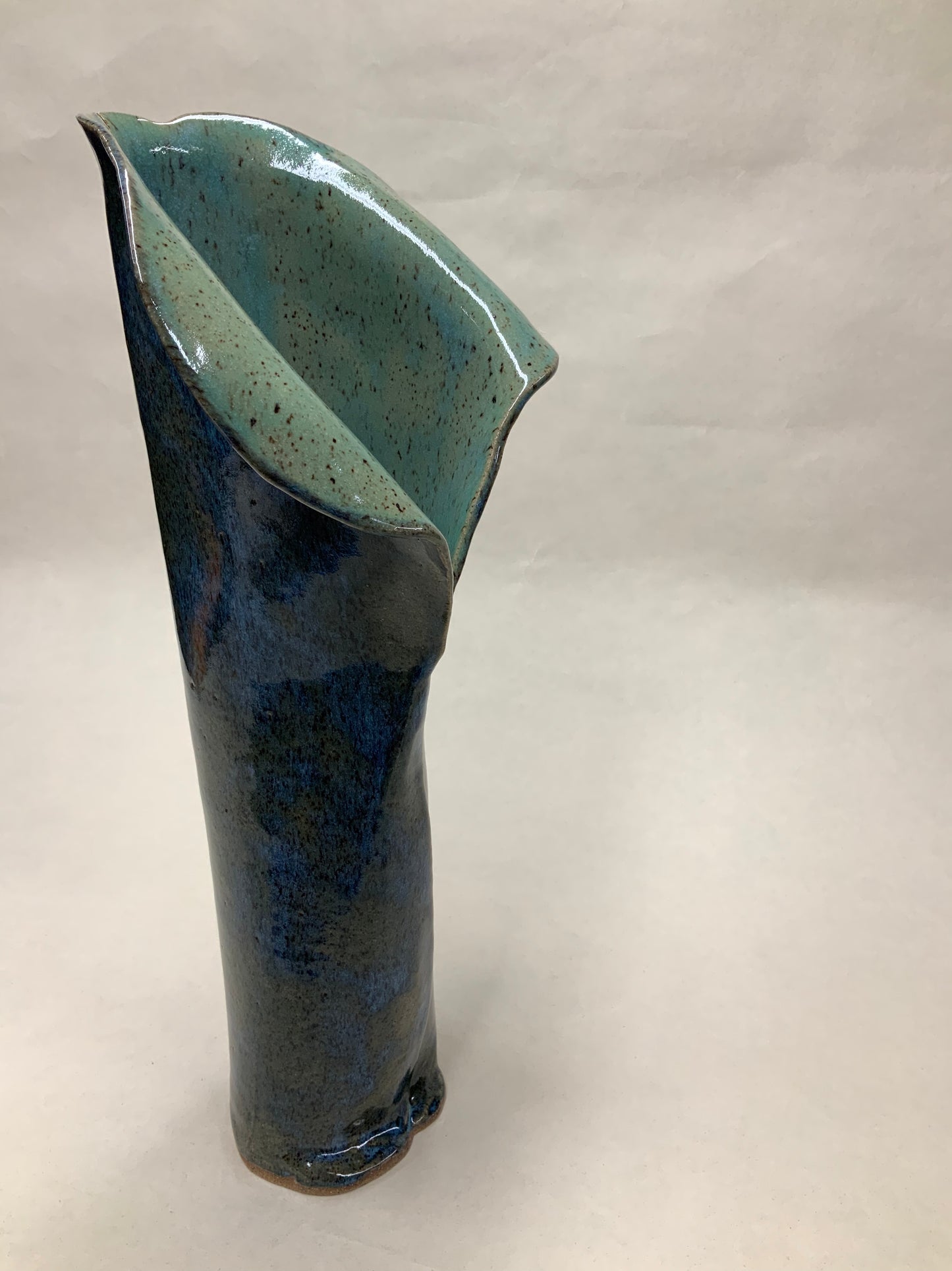 Tall flora vase
