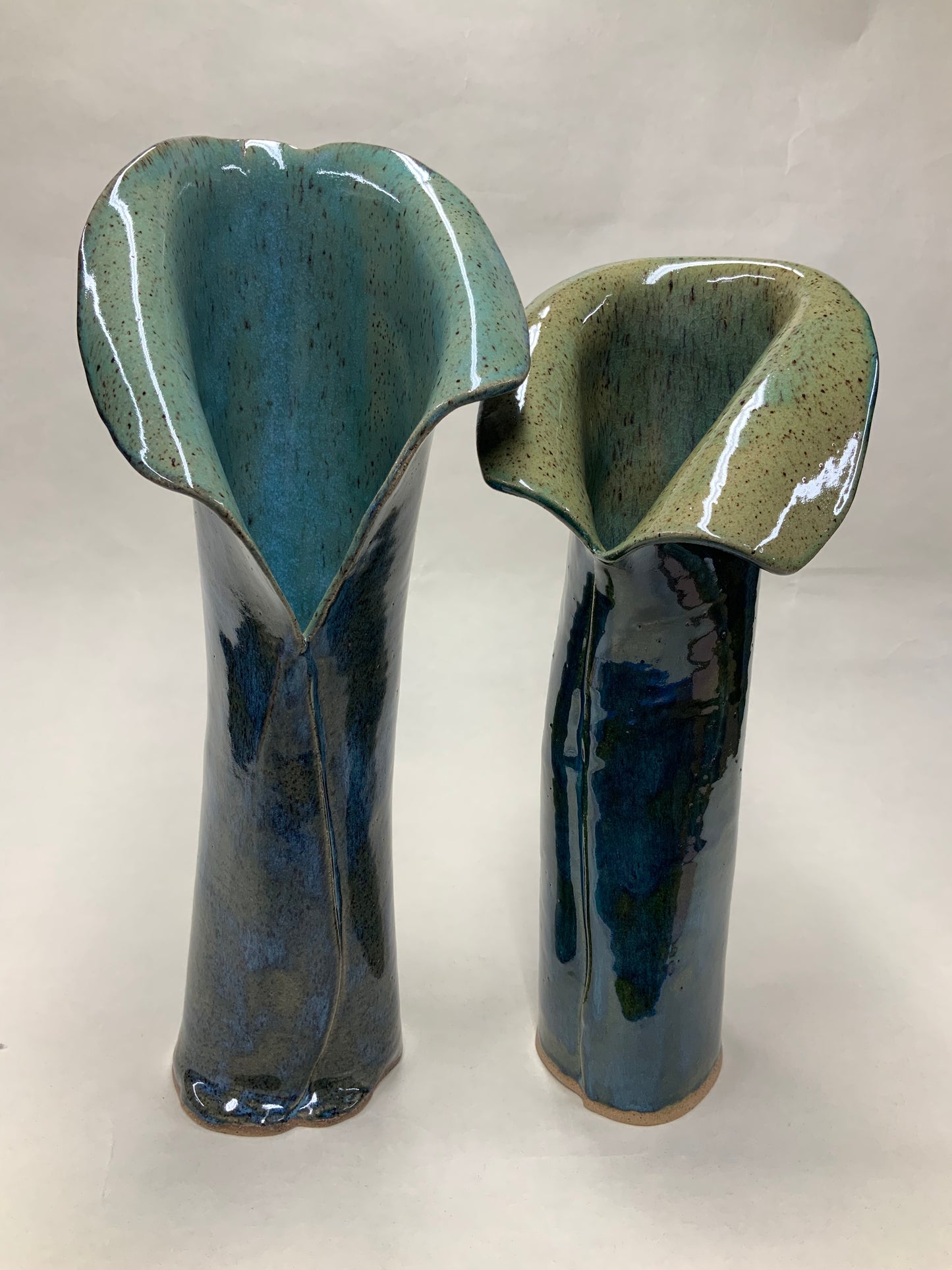Tall flora vase