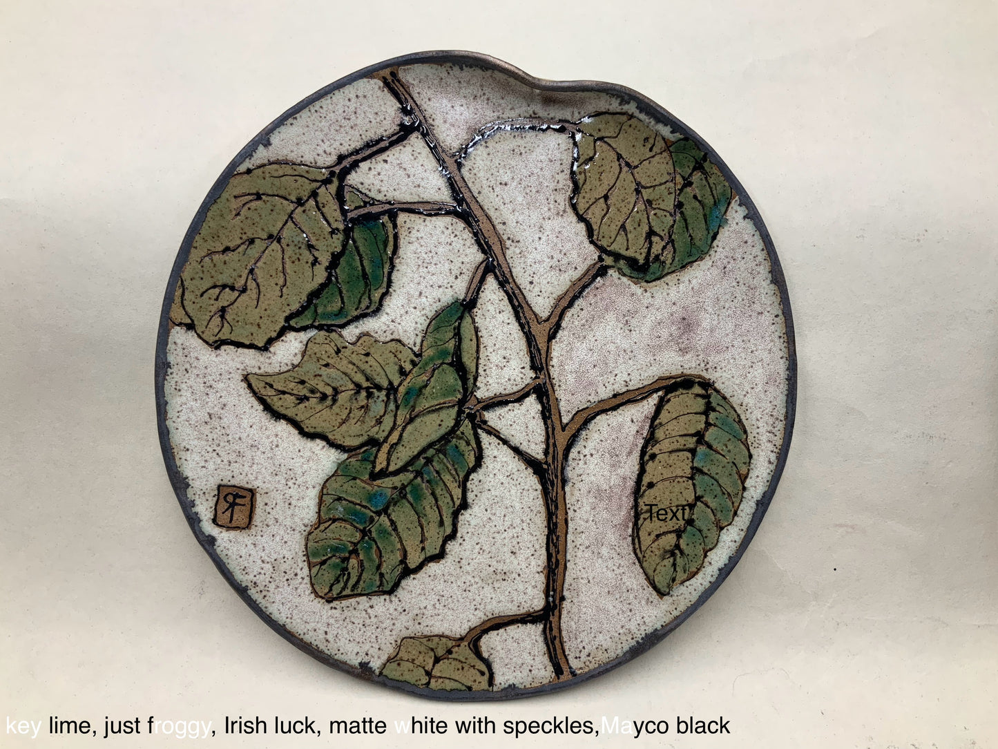 Medium Leaves Plate
