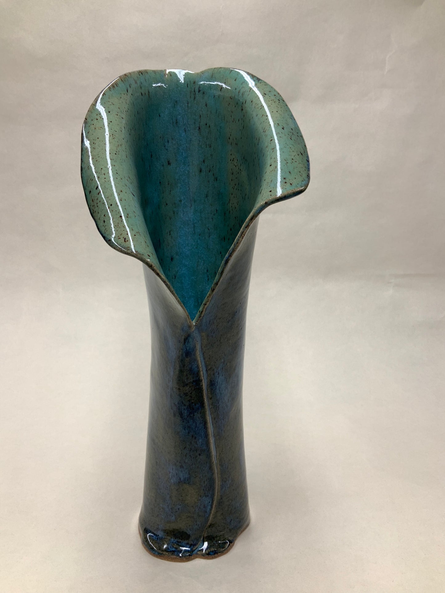 Tall flora vase