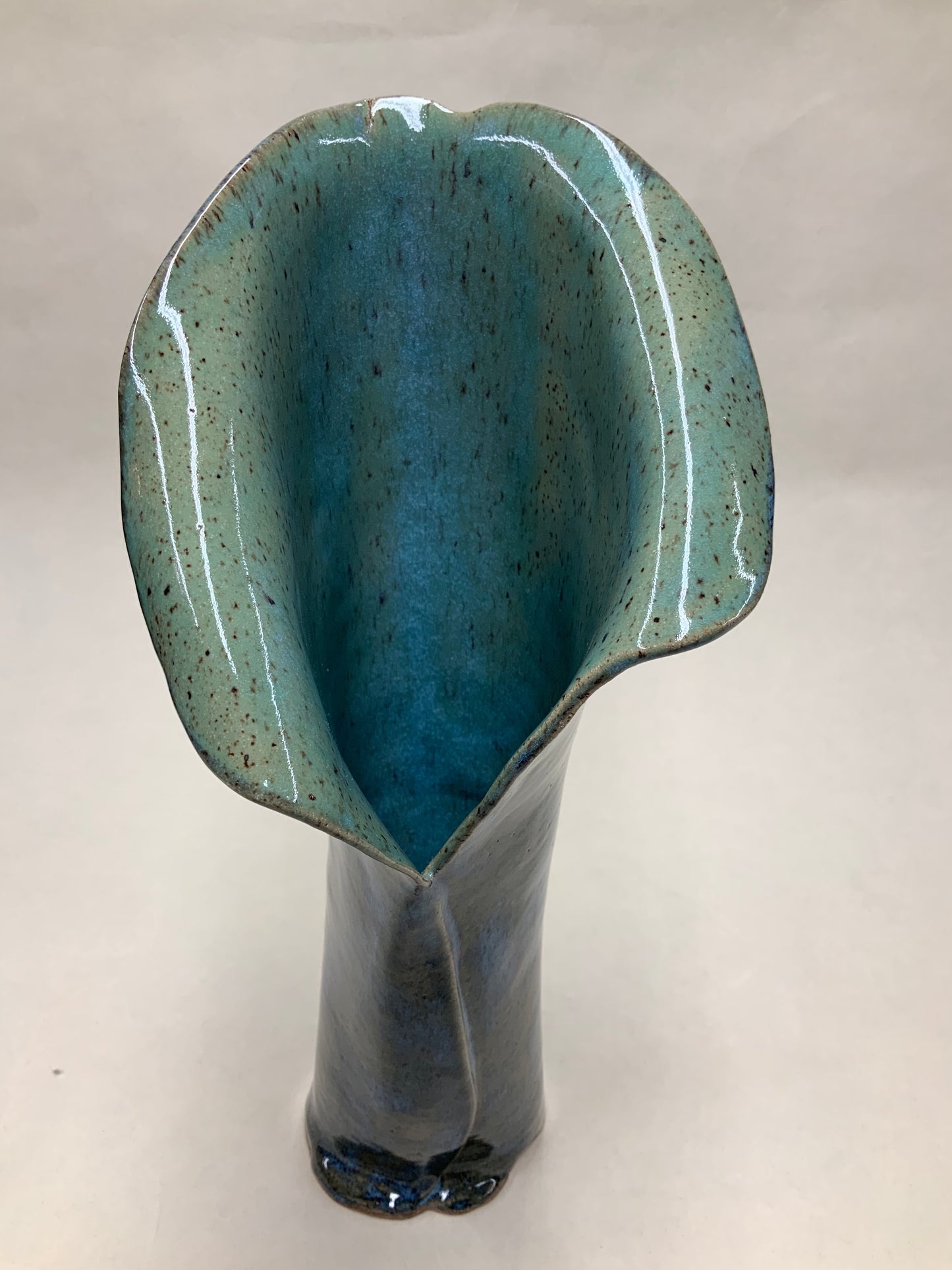 Tall flora vase