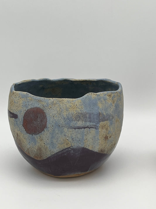 Orange moon vessel